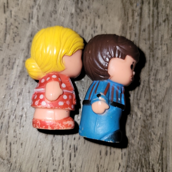 Vintage 1975 Kenner tree tots Figures And Little Chair - Picture 11 of 15